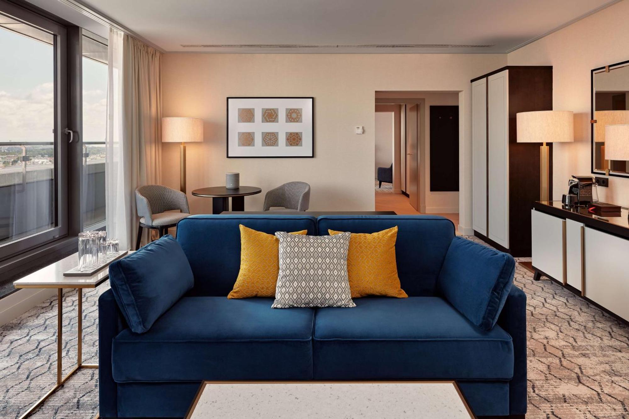 Suite Penthouse King con 1 Camera da Letto e Vista Panoramica